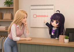 From ~ on.のイラスト