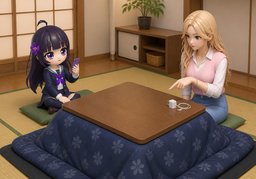 at the other endのイラスト