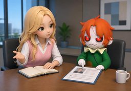 Do you think ~ should be involved in ~?のイラスト