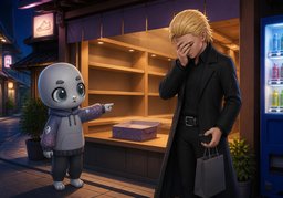 ~ after all.のイラスト
