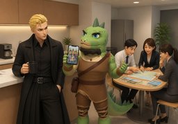 travel in a groupのイラスト