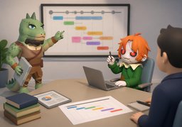 get involved in ~のイラスト