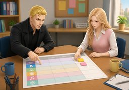 give ~ more classesのイラスト