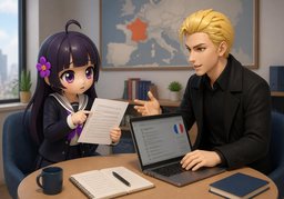 translate into ~のイラスト