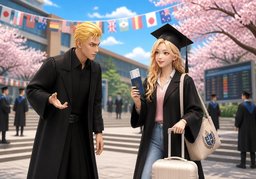 study abroad ~のイラスト