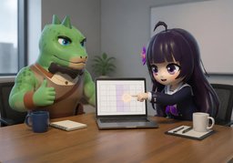 我同意のイラスト