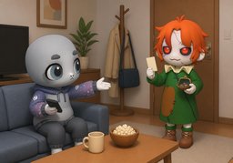 我部分同意のイラスト