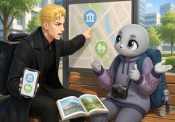 听你的のイラスト