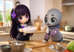我才该谢谢你のイラスト