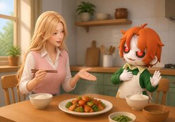 太客气了のイラスト
