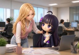 我懂のイラスト