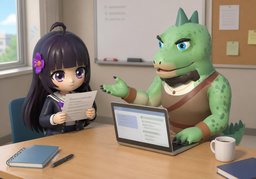 可以翻成〜吗？のイラスト
