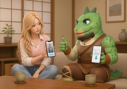 可以发〜吗？のイラスト