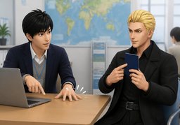 拼写是〜吗？のイラスト
