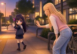 下次见のイラスト