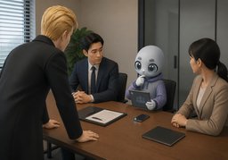 我再想想のイラスト