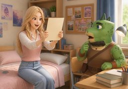 〜很开心のイラスト