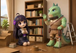 谢谢你帮忙のイラスト