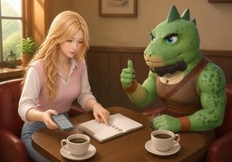 收到のイラスト