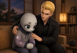 我让你失望了のイラスト