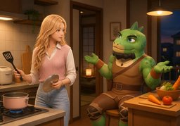 随便吧のイラスト