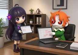 可否〜のイラスト