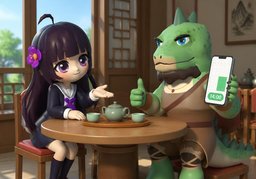 有〜吗？のイラスト