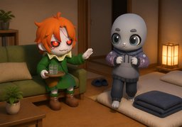 我认为〜のイラスト