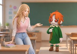 我的〜是〜のイラスト