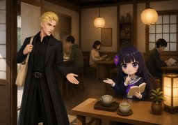 〜给人的感觉是怎样的？のイラスト