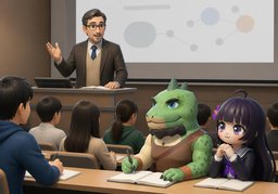 学富五车のイラスト