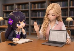 〜是口语还是书面语？のイラスト