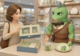 〜可以拆开用吗？のイラスト