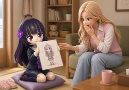 真厉害のイラスト