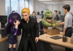 〜下台のイラスト