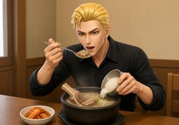 갈비탕のイラスト