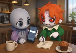 请输入〜のイラスト