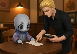 核对一下金额のイラスト