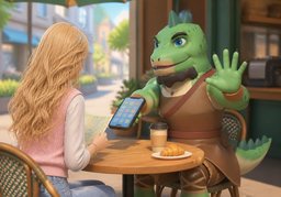 我可以借〜吗？のイラスト