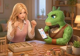 我想把〜做成副业のイラスト