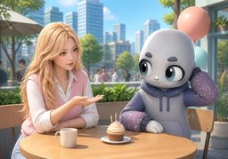 你多大了？のイラスト