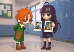 你父母做什么工作？のイラスト