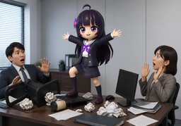 肆无忌惮のイラスト