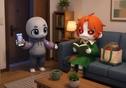 你周末一般做什么？のイラスト