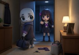 我们分手吧のイラスト