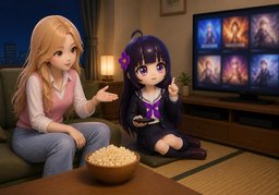你想〜什么？のイラスト