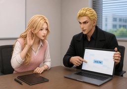 再说一遍？のイラスト