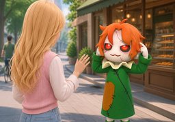 一开始没认出你のイラスト