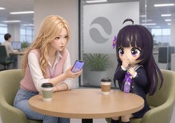 真惊讶のイラスト