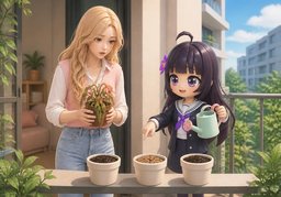 每隔〜のイラスト